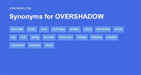 overshadow synonym